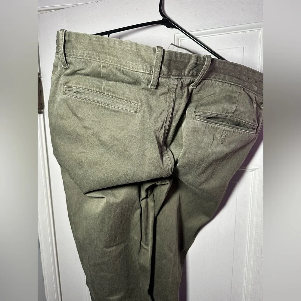 J Crew Hunter Green Chino Pants - Picture 2 of 2